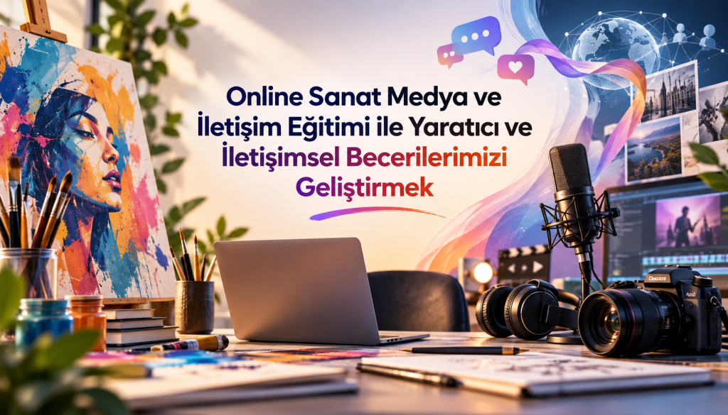 Online Sanat Medya ve İletişim Eğitimi ile Yaratıcı ve İletişimsel Becerilerimizi Geliştirmek