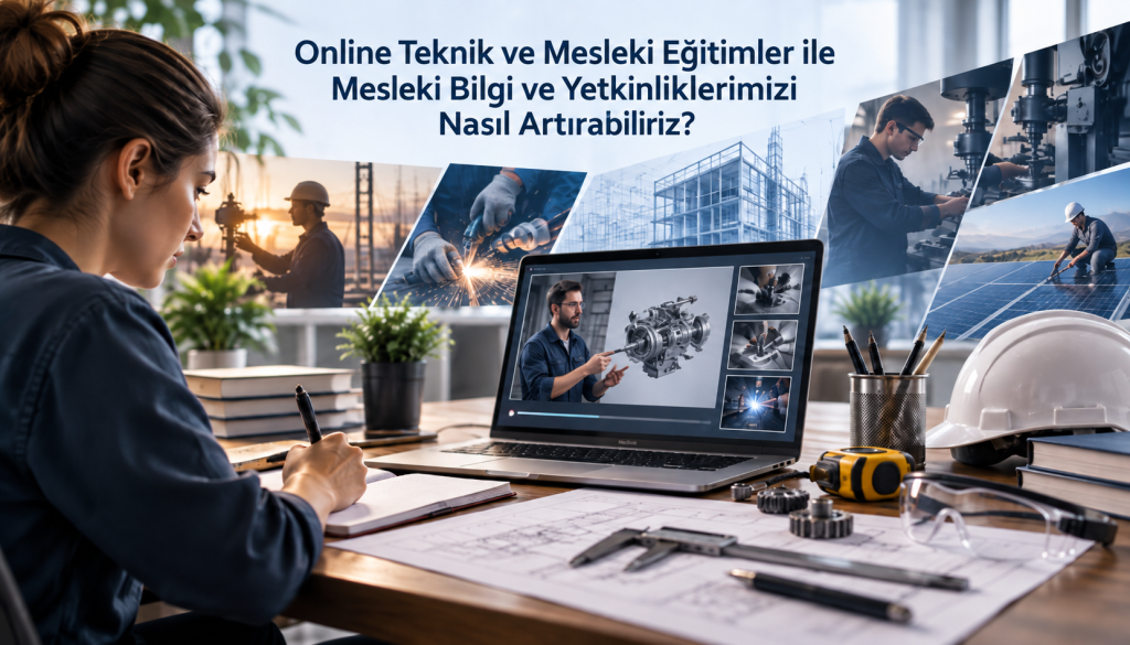 Online Teknik ve Mesleki Eğitimler ile Mesleki Bilgi ve Yetkinliklerimizi Nasıl Artırabiliriz?