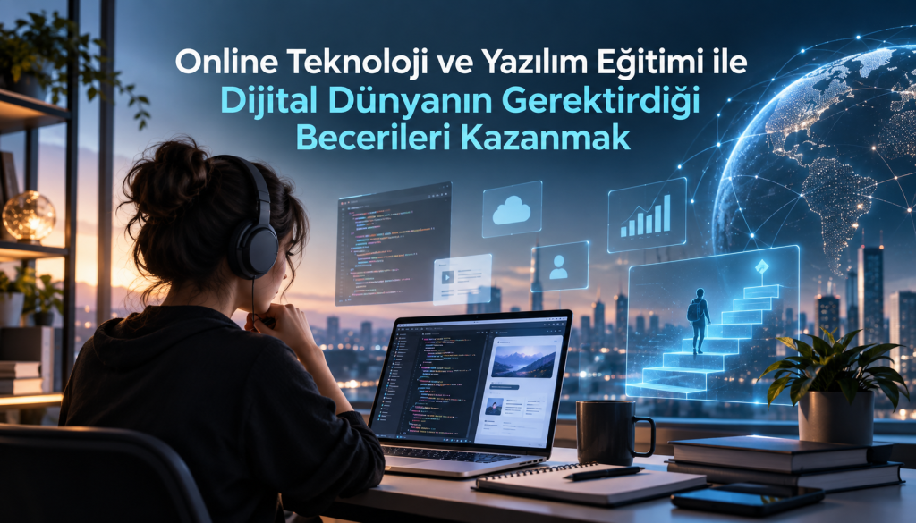 Online Teknoloji ve Yazılım Eğitimi ile Dijital Dünyanın Gerektirdiği Becerileri Kazanmak